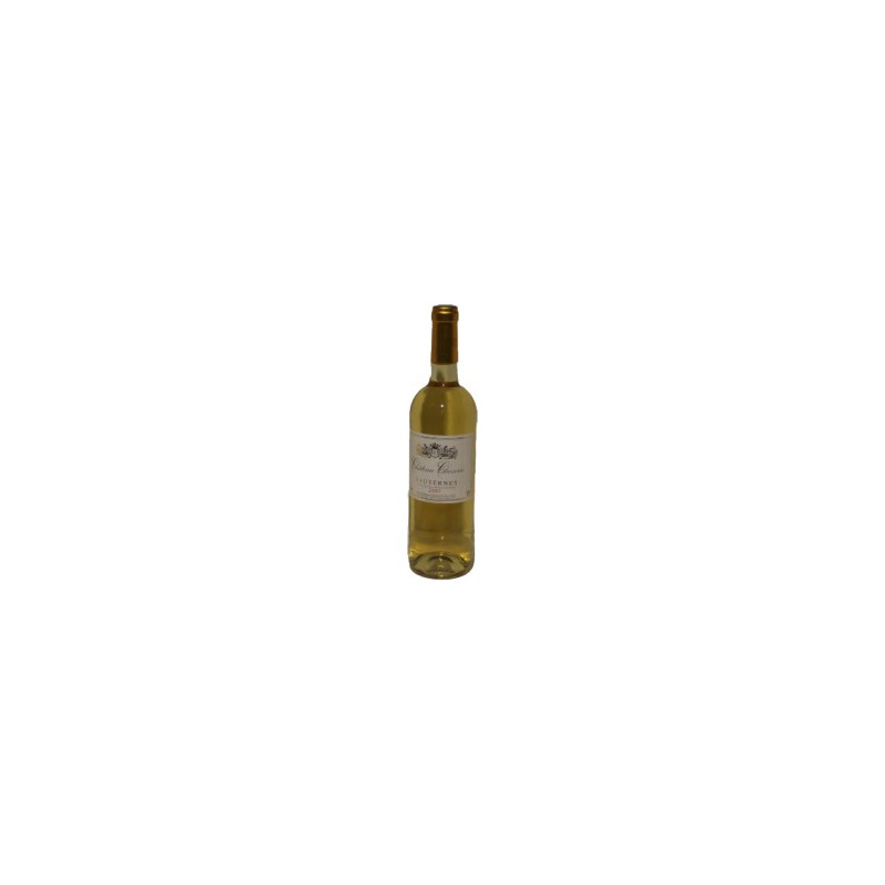 Vins blanc moeleux Château Claverie Sauternes N° VBM2