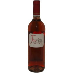 Les Vins rosé Fonvène Ardèche N° VR6